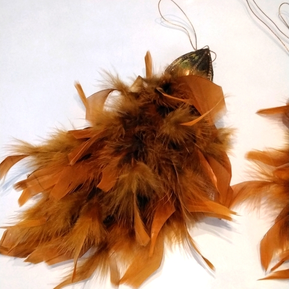 Christmas Feather Ornaments - Picture 2 of 5